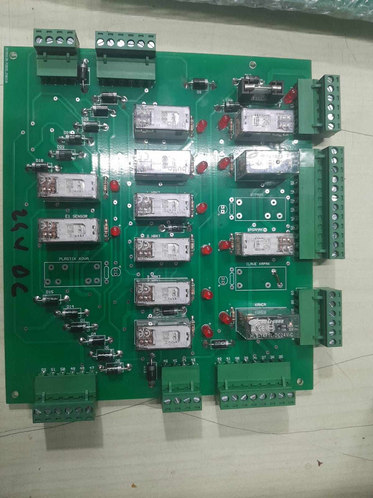 6 RÖLELİ 12-24V DC KART